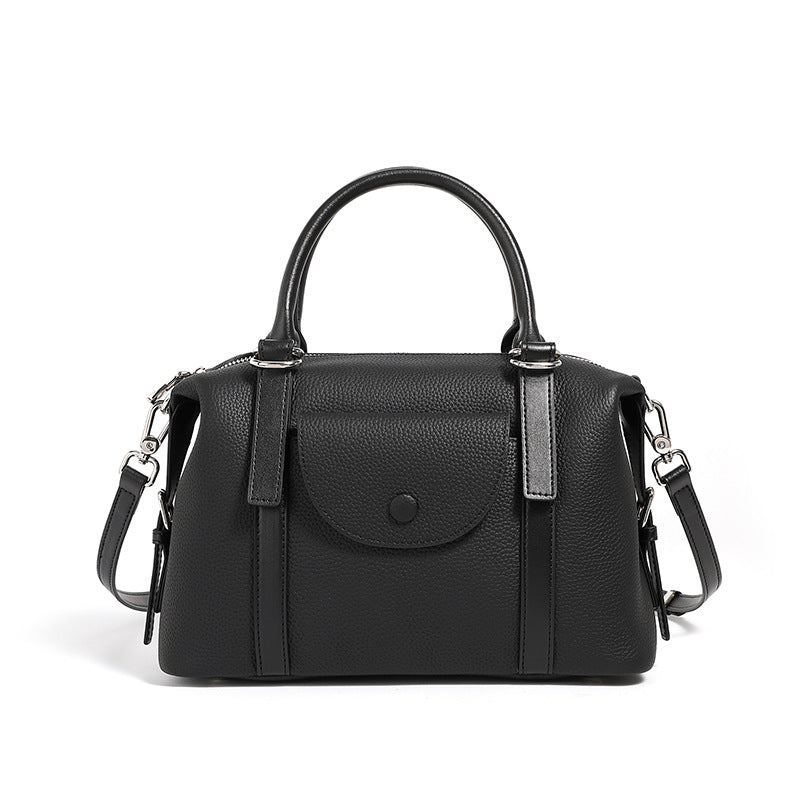 Nouveau sac à main polyvalent en cuir véritable