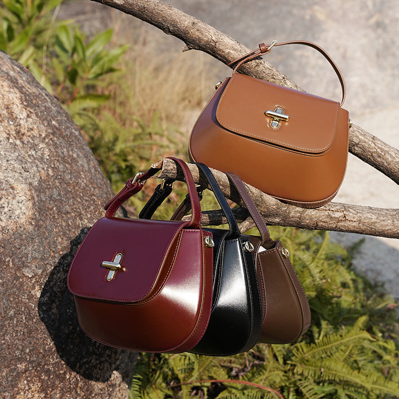 Kenza Leather Handbag