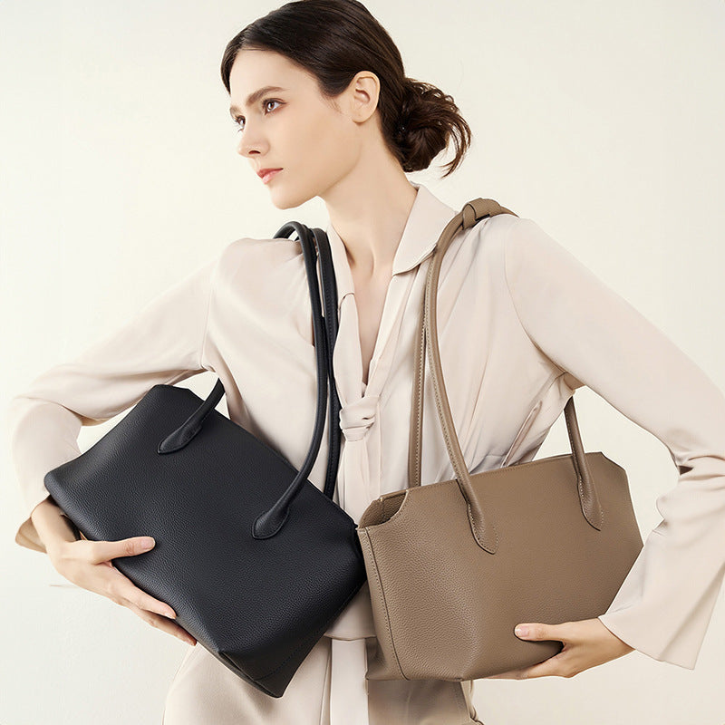 One-shoulder Commuter New High-grade Leather Bag