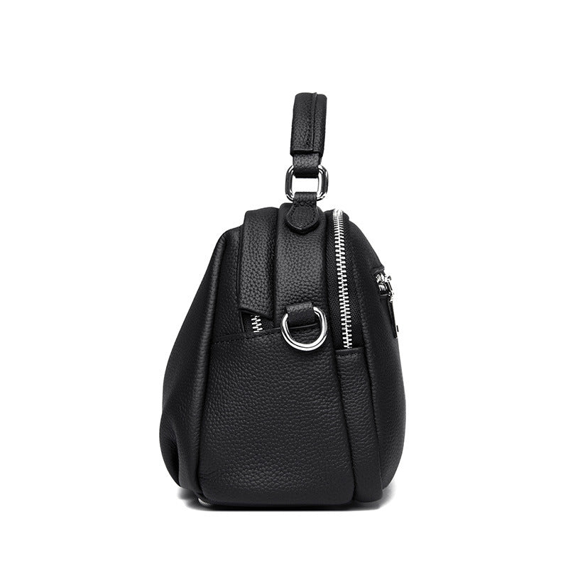 Genuine Leather Large-capacity Crossbody Bag