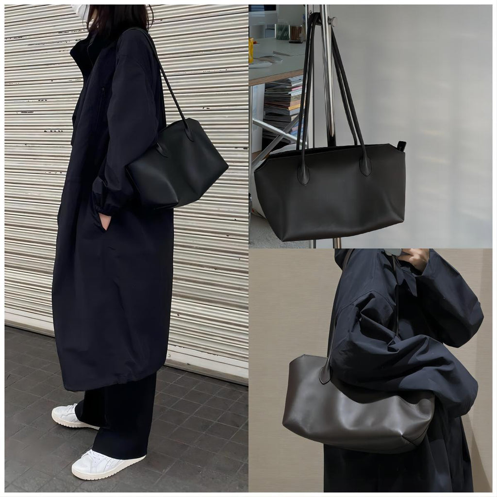 Leather Large Capacity tote Bag
