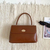 Oil Wax Leather large handbag