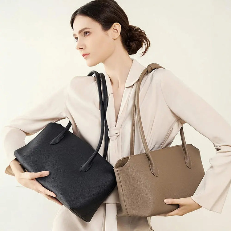 One-shoulder Commuter New High-grade Leather Bag