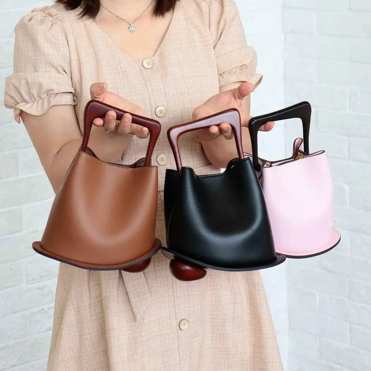 Portable Bucket Bag