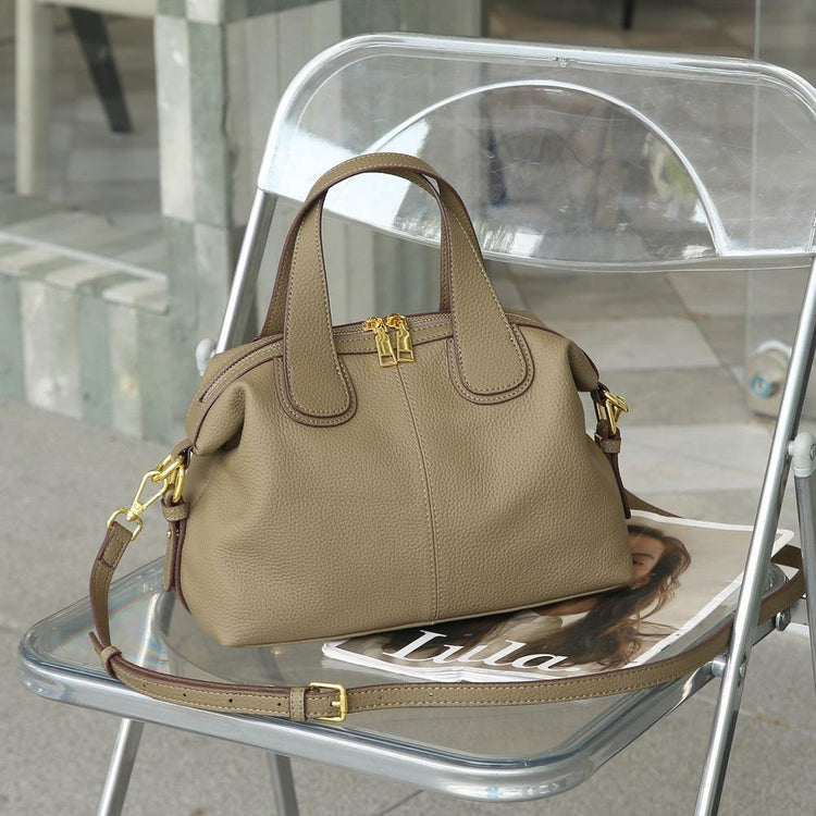 Portable High-Grade Leather Handbags