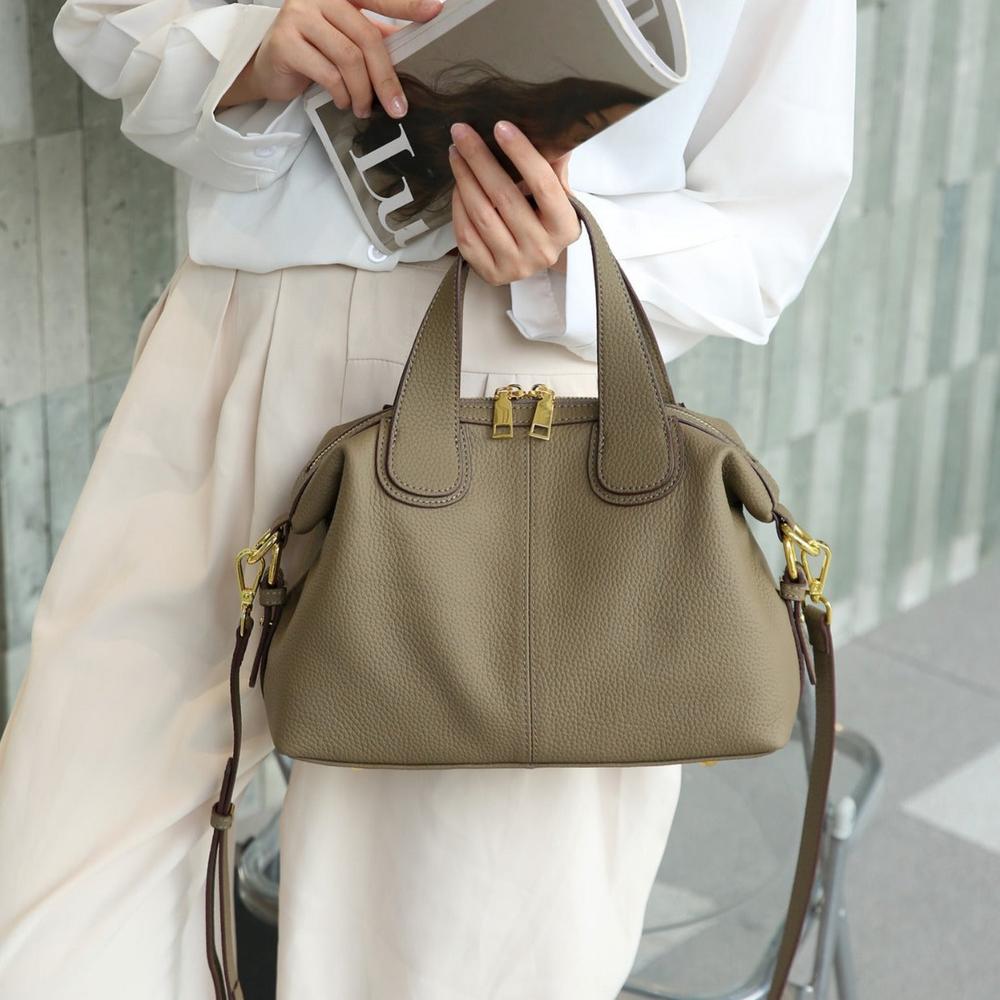 Portable High-Grade Leather Handbags