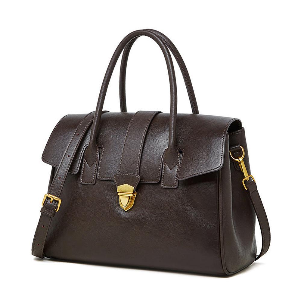 Premium First-Layer Cowhide Shoulder Bag