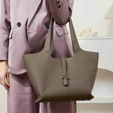 Premium Leather bascket Shoulder Bag