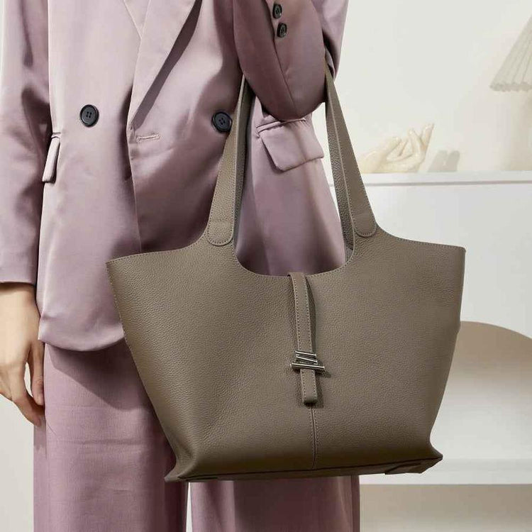 Premium Leather bascket Shoulder Bag