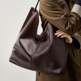 Premium Vegetable-Tanned Leather Tote Bag