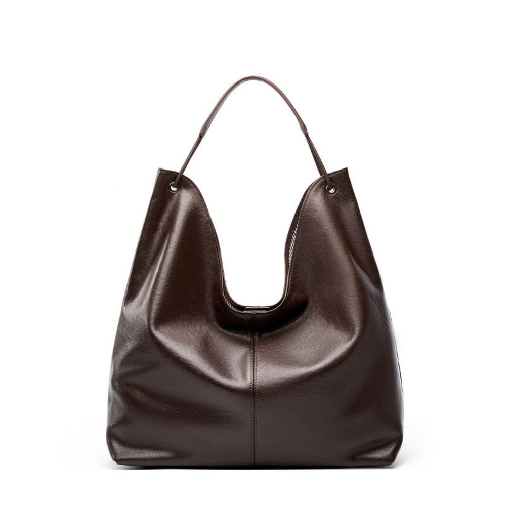 Premium Vegetable-Tanned Leather Tote Bag