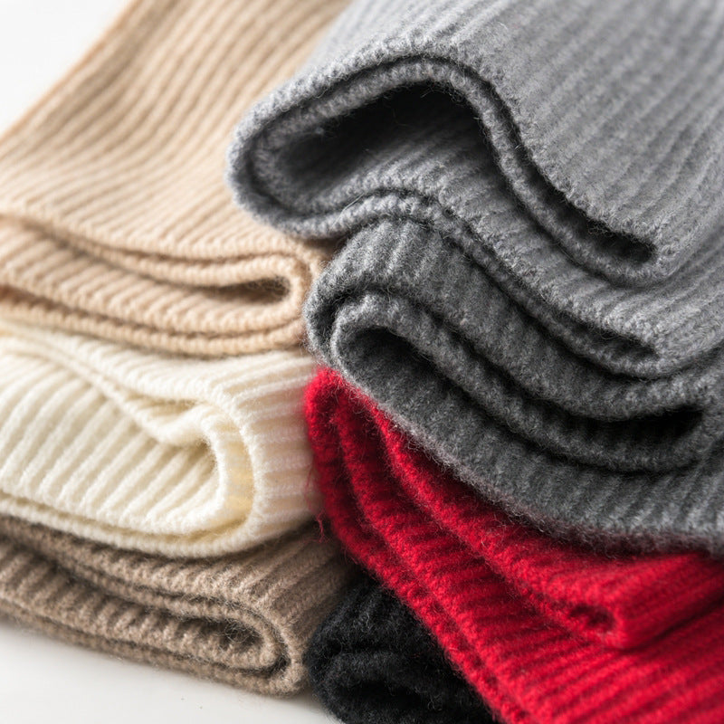 Pure Cashmere Knitted Wool Hat