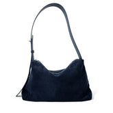 Refined Gloss-Touch Shoulder Bag