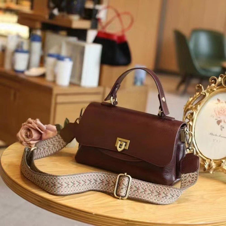 Retro Fashion Leather Handbag