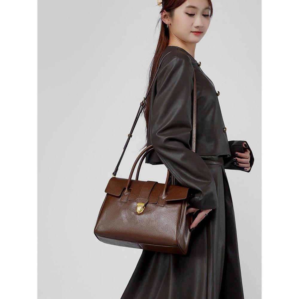 Retro Genuine leather handbag