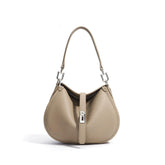 Simple Commute Genuine Leather Shoulder Bag
