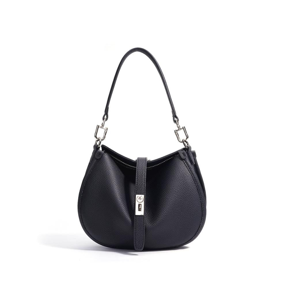 Simple Commute Genuine Leather Shoulder Bag