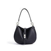Simple Commute Genuine Leather Shoulder Bag