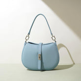 Simple Commute Genuine Leather Shoulder Bag