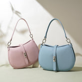 Simple Commute Genuine Leather Shoulder Bag