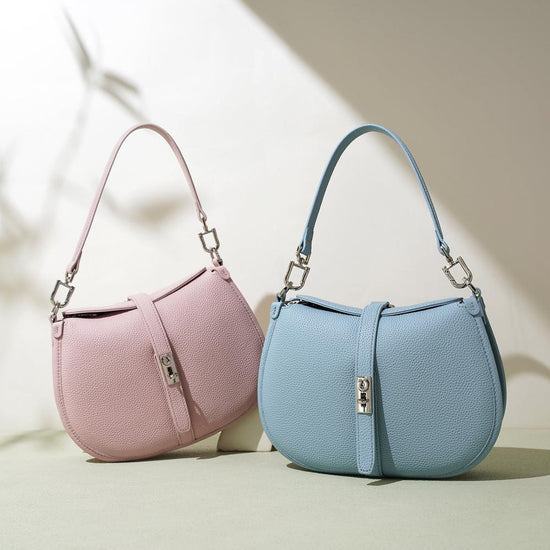 Simple Commute Genuine Leather Shoulder Bag