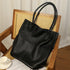 Simple Commute Soft Cowhide Tote Bag