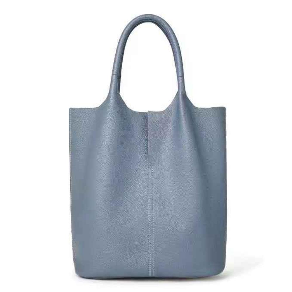 Simple Soft Leather tote bag