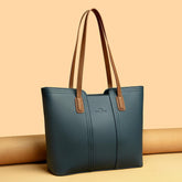 Simple large Capacity Leather Tote
