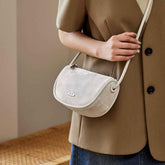 Sleek Saddle Crossbody – Fashionable & Practical