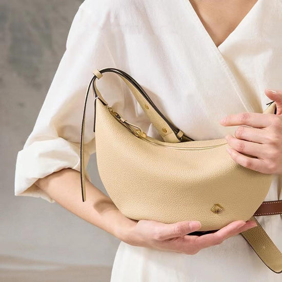 Soft Boat Horn Crossbody Bag