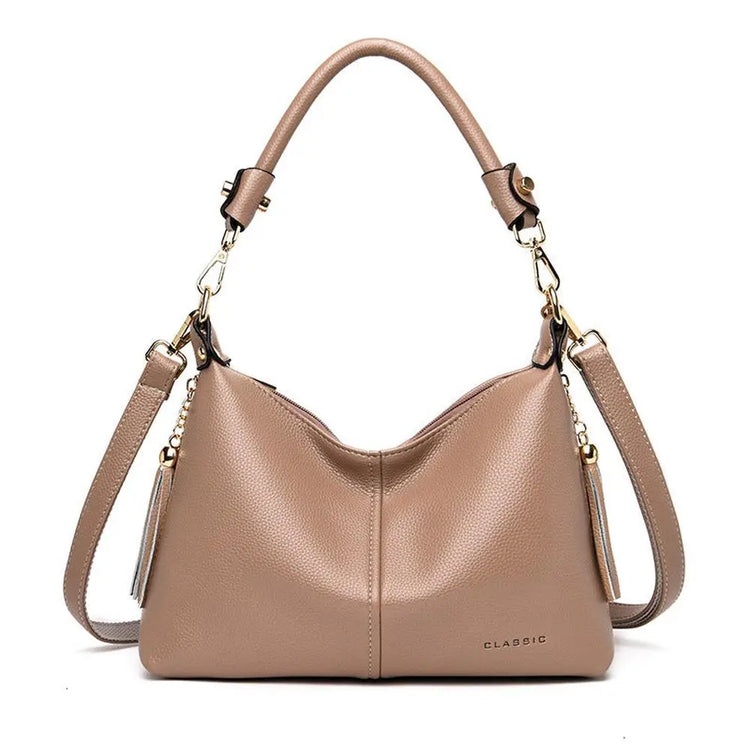 Soft Leather All-match Trendy Shoulder Bag