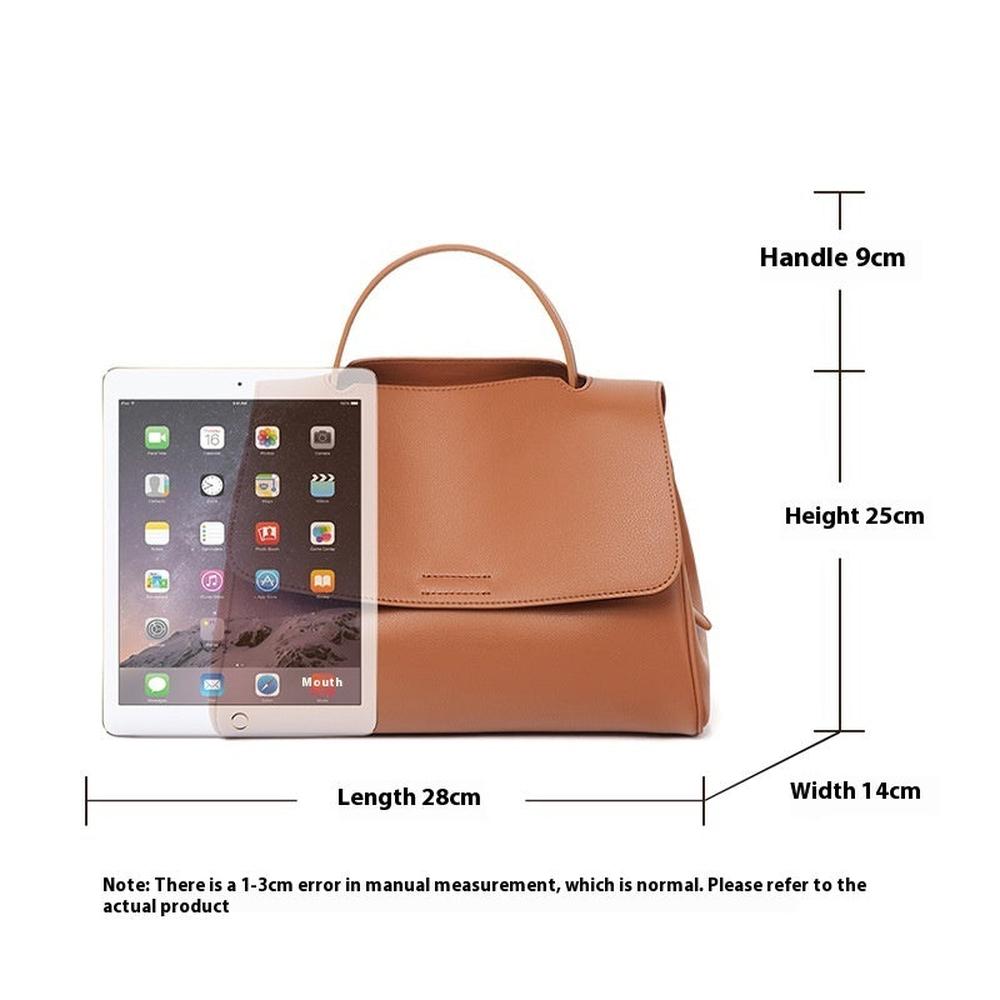 Soft Leather Fashion Messenger Handbag