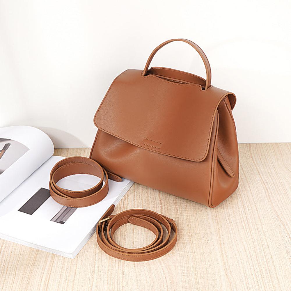 Soft Leather Fashion Messenger Handbag