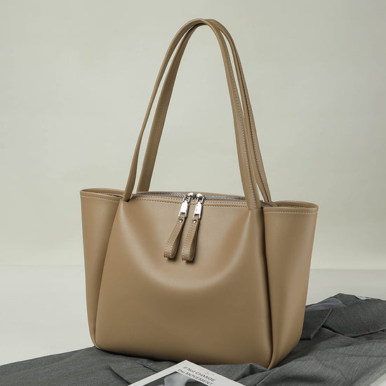 Soft-leather tote Bag