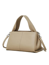 Solid Color Retro Handbag - Stylish Leather Handbags for Every Occasion