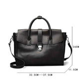 Spacious Retro Handbag – Perfect Companion for Work or Travel