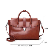 Spacious Retro Handbag – Perfect Companion for Work or Travel