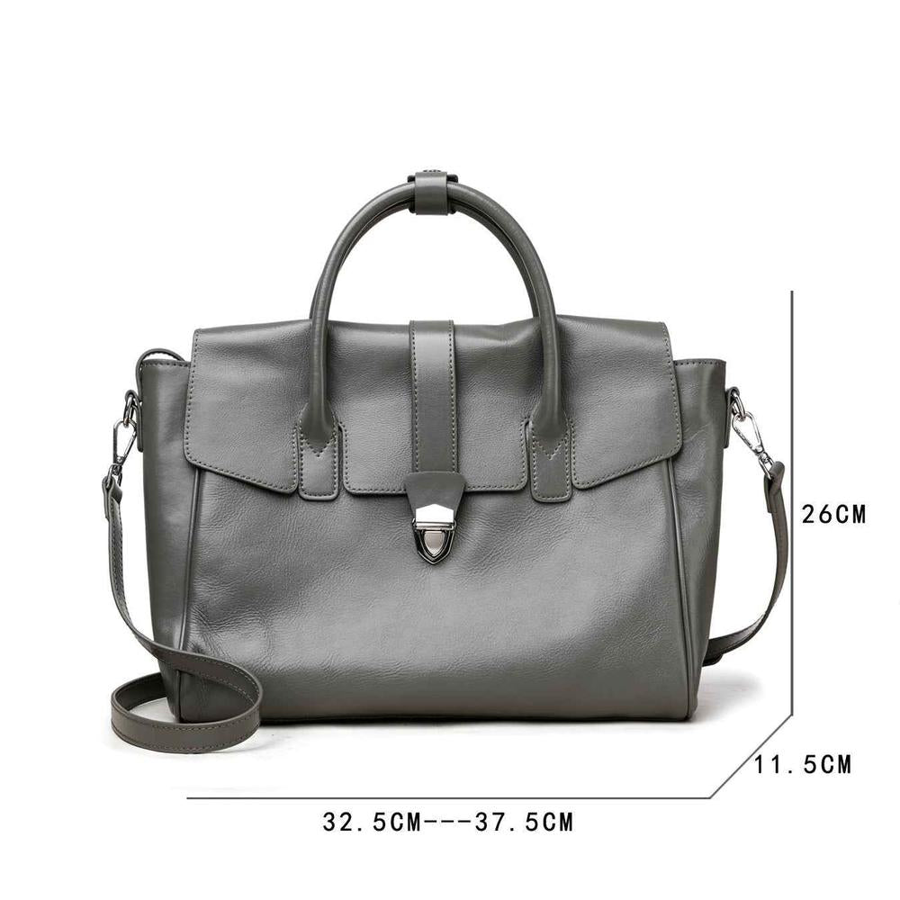 Spacious Retro Handbag – Perfect Companion for Work or Travel