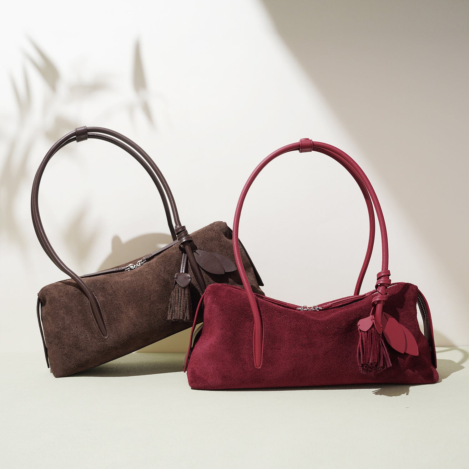 Suede Shoulder Bag