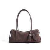 Suede Shoulder Bag