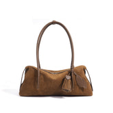 Suede Shoulder Bag