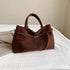 Suede Tote Design Portable Shoulder Bag