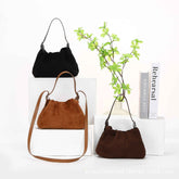Suede-look shoulder Bag For Women