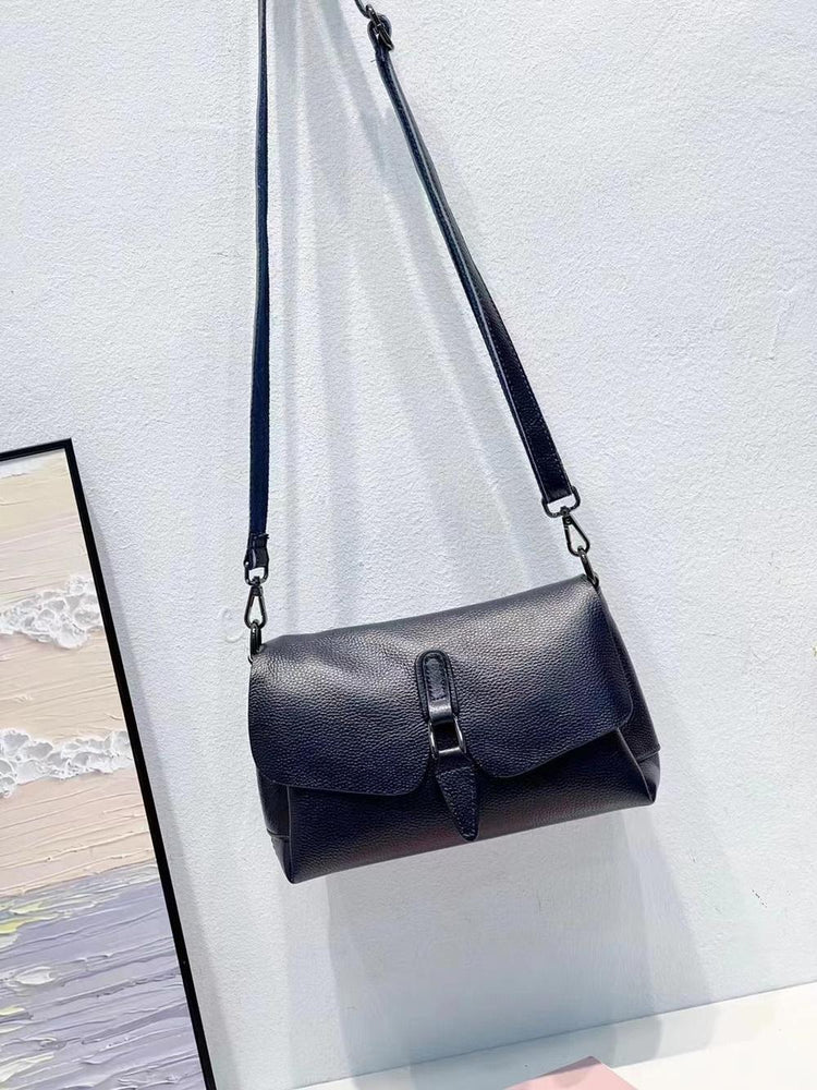 Top Grain Leather Casual Shoulder Crossbody Bag