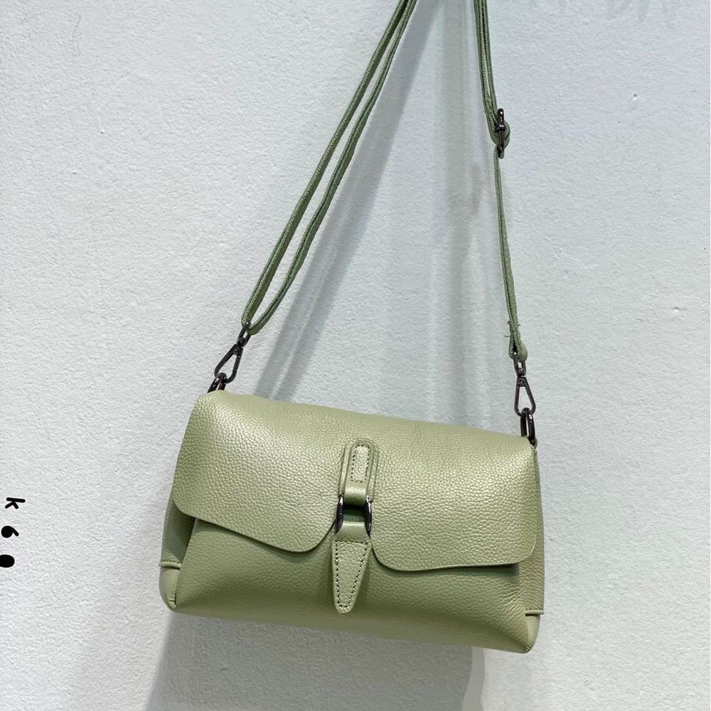 Top Grain Leather Casual Shoulder Crossbody Bag