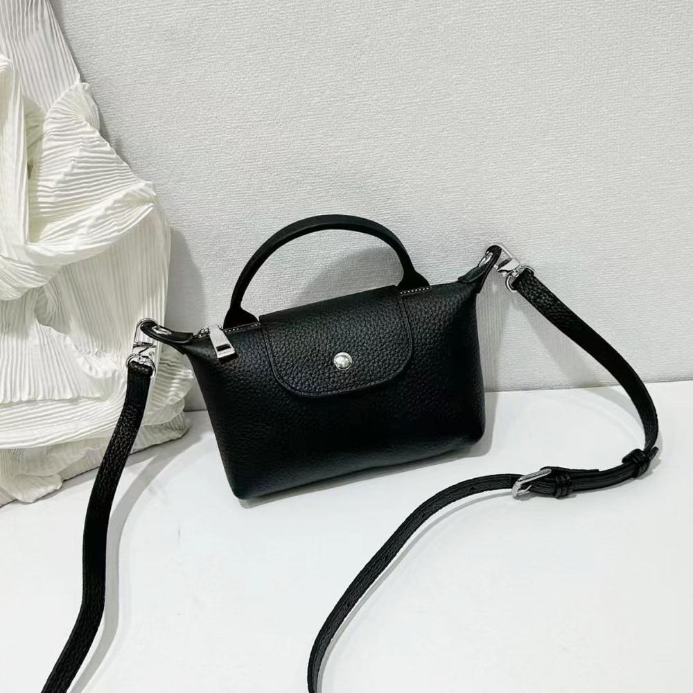 Top Grain Leather Niche Crossbody Phone Bag