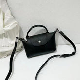 Top Grain Leather Niche Crossbody Phone Bag