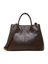 Top-Grain Leather Tote