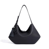 Trendy Large-Capacity Leather Shoulder Bag