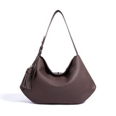 Trendy Large-Capacity Leather Shoulder Bag